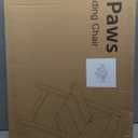 Folding Chair Wooden Stackable Folding Chairs with Cushion, 1pc Portable Foldable Chairs for Outdoor Office Events Wedding Party Restaurant Meeting Room Patio Garden Picnic Kitchen