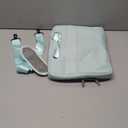 MOSISO 360 Protective Laptop Bag 13.3 inch, Computer Bag Compatible with MacBook Air 13/Pro 13 inch/Pro 14 inch, 13-14 inch HP,Dell,Notebook, Laptop Carrying Case with Strap&Handle&Belt, Mint Green