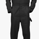 Men’s Twill Coverall Relaxed Fit Long Sleeve Utility Work Wear Size L