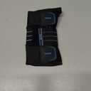 Rakiie Carpal Tunnel Wrist Brace, Adjustable Night Wrist Support with 3 Metal Splints, Hand Brace for Men Women No Pressure on Thumb, Splint Stabilizer for Work, Arthritis (Left Hand, Blue, Medium)