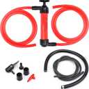 HORUSDY Multi-Use Siphon Fuel Transfer Pump Kit for Gas Oil and Liquids