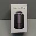 CXRUY Indoor Insect Trap - Fly Traps Catcher for Mosquito, Fruit Flies, Gnat, Moth, Fly Killer Bug Trap with UV Light Black