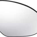 X AUTOHAUX Car Rearview Right Passenger Side Mirror Glass Replacement W/Backing Plate Non-heated for Mazda 2 3 2010 2011 2012 2013 2014