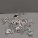 Landical 15 Pcs Nurse Funny Badge Reel Retractable Badge Reel for ID Tag Cardholder Clip Nursing Lanyard Supplies Accessories for Office Work Doctor Student