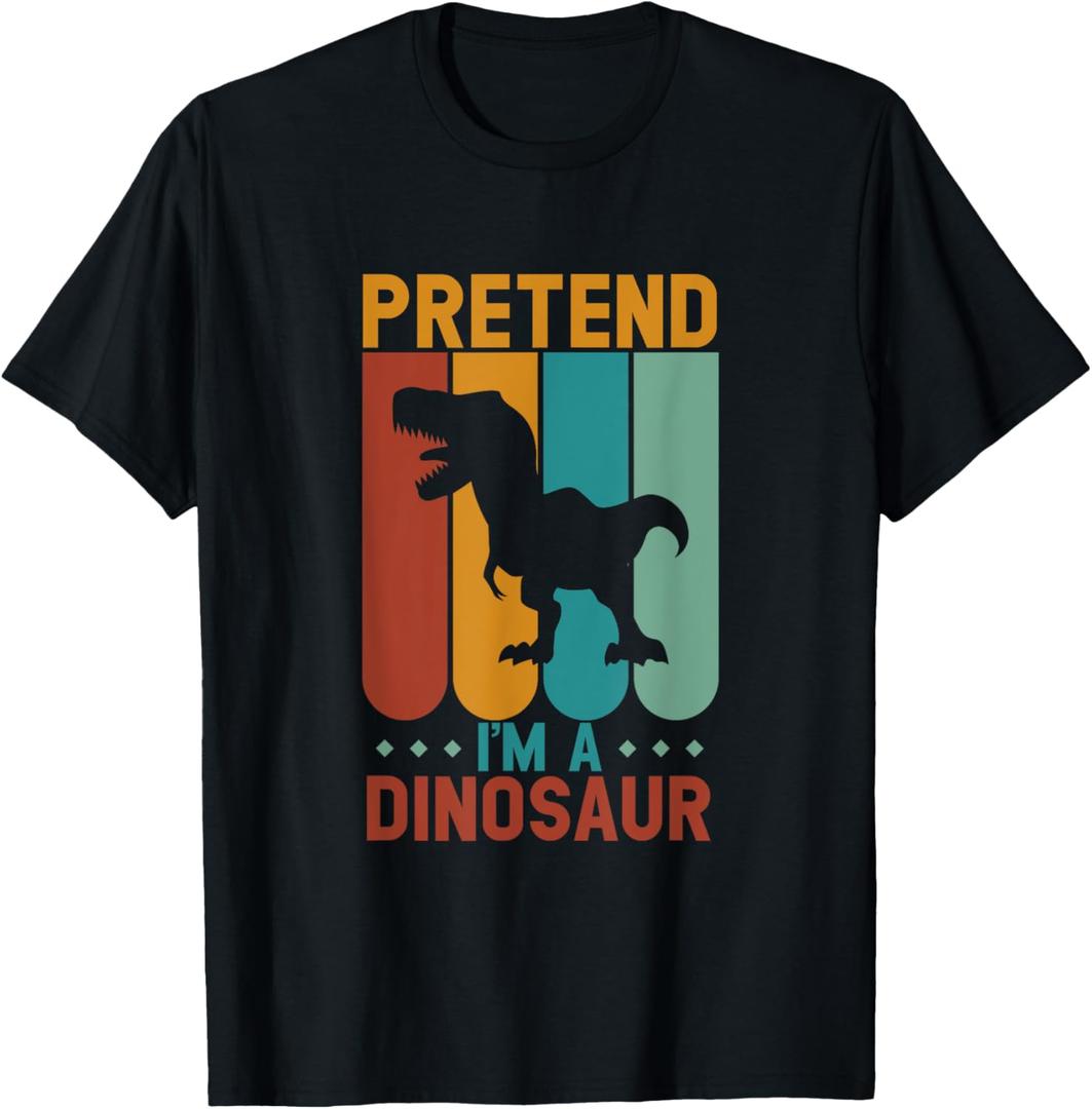 Pretend i'm a dinosaur Halloween T-Shirt, XL