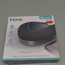 iHome Conference Speaker and Microphone, USB and Bluetooth Speakerphone with 3 Noise Cancelling Microphones for Home Office, Compatible with Mac, Windows, iOS, and Android