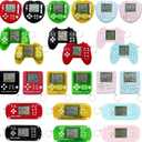 24Pcs Video Game Party Favors,Mini Game Keychains for Kids & Gamer Birthday Decorations Video Gamer Party Supplies Classroom Prizes for Boys and Girls