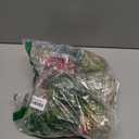 4 Pack Christmas Table Decorations, 9" Small Christmas Tree with Pine Cone Berry, Rustic Handcrafted Straw Weaving Pot Artificial Tree Tabletop Centerpieces for Home Indoor Fireplace Mantel Xmas Decor