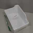 240385201 Ice Cube Container Storage Freezer Bucket Compatible with Frigidaire Kenmore Crosley Refrigerators Parts, Storage Freezer Bin Replacement 7240385201 891419 AP2116228 PS430380 EAP430380