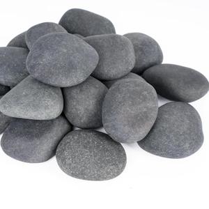 Pulovin 20 lbs River Rocks for Landscaping, 2"-3" Natural Rocks for Aquarium, Fish Tank, Decorative Garden Stones for Plants, Flower Pots, Vase, Walkways