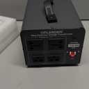 Yinleader Voltage Converter Transformer 3000w Step Up/Down Power Converter 110-120V to 220-240V/220-240V to 110-120V, with 2 US & 2 Universal Outlets, Circuit Breaker Protection (Grey)