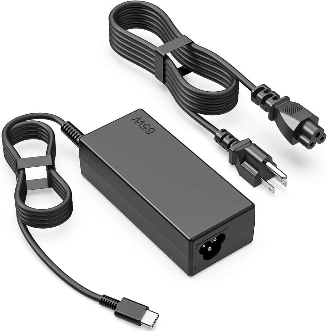 JEIBAO Universal 65W 45W USB C Type C AC Adapter Laptop Charger Compatible with Lenovo ThinkPad T14 T15 E14 E15 T480s T580s T490 E580 E590 Yoga 7i 9i C930 C940 S730 920 720 Chromebook C330 S330 300e