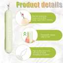 3pcs 2 in 1 Needle Threader Seam Ripper, Integrated Seam Remover & Needle Threading Tool Multifunctional Seam Rippers for Sewing Crafting Knitting Quilting Cross Stitch Supplies