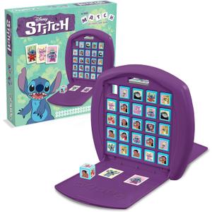 Top Trumps Match Game Lilo & Stitch - Family Board Games for Kids and Adults - Matching Game and Memory Game - Fun Two Player Kids Games - Memories and Learning, Board Games for Kids 4 and up