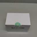 DASITON Large Capacity Makeup Brush Holder,3 Slot Makeup Brush Cup,Vintage striped Make Up Brush Holder,for Vanity Decor,Bathroom Countertops,Desk Storage Container,Cosmetic Display cases(Green-S)