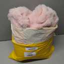 Smoofy Faux Fur Throw Blanket for Couch  Blush Pink Fluffy Cozy Rabbit Fleece, Plush Soft Bubble Blanket for Sofa & Bed, for Mom, Warm Fuzzy Home Room Decor Throw 50" x 60"