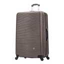 InUSA ROYAL 32-Inch Extra-Large Hardside Spinner Luggage Lightweight Brown