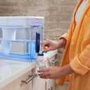 ZeroWater 32-Cup 5-Stage Water Filter Dispenser with Instant Read Out - 0 TDS for Improved Tap Water Taste - IAPMO Certified to Reduce Lead, Chromium, and PFOA/PFOS