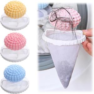 3Pcs-Pet Hair Remover for Laundry,Floating Hair Filtering Mesh Remova, 2024 New Washing Machine Hair Catcher,Dog Hair Remover for Laundry (12)