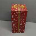 Christmas Snow Globe Water Glittering Cardinal Lantern with Music & Timer, USB Lined/ Battery Operated Lighted Lantern for Christmas Festival Decoration Gifts