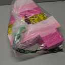 Number 4 Pinata, Pink and Gold Foil for Girls 4th Birthday Party Decorations (Small, 16.5 x 11 Inches)