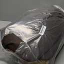 SORCEDAS Portable Wardrobe Closet Storage Organizer Metal Hanging Rack Non-Woven Fabric 34 Inch Coffee (34 Inch, Coffee)