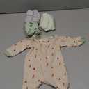 Gerber Unisex Baby 4 Pack 'N Play Footie And Toddler Sleepers, Happy Veggies, Newborn US, Size 0M