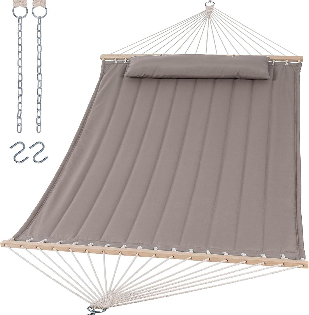 SUNCREAT Hammocks Replacement Hammock for Stand, 475 lbs Capacity, Brown