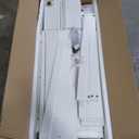 GarveeHome 5 Dresser for Bedroom, 51 in Tall Dresser, Freestanding Vertical Drawer Cabinet with Storage, Wooden Closet Storage Chest for Living Room, Hallway, Entryway, White