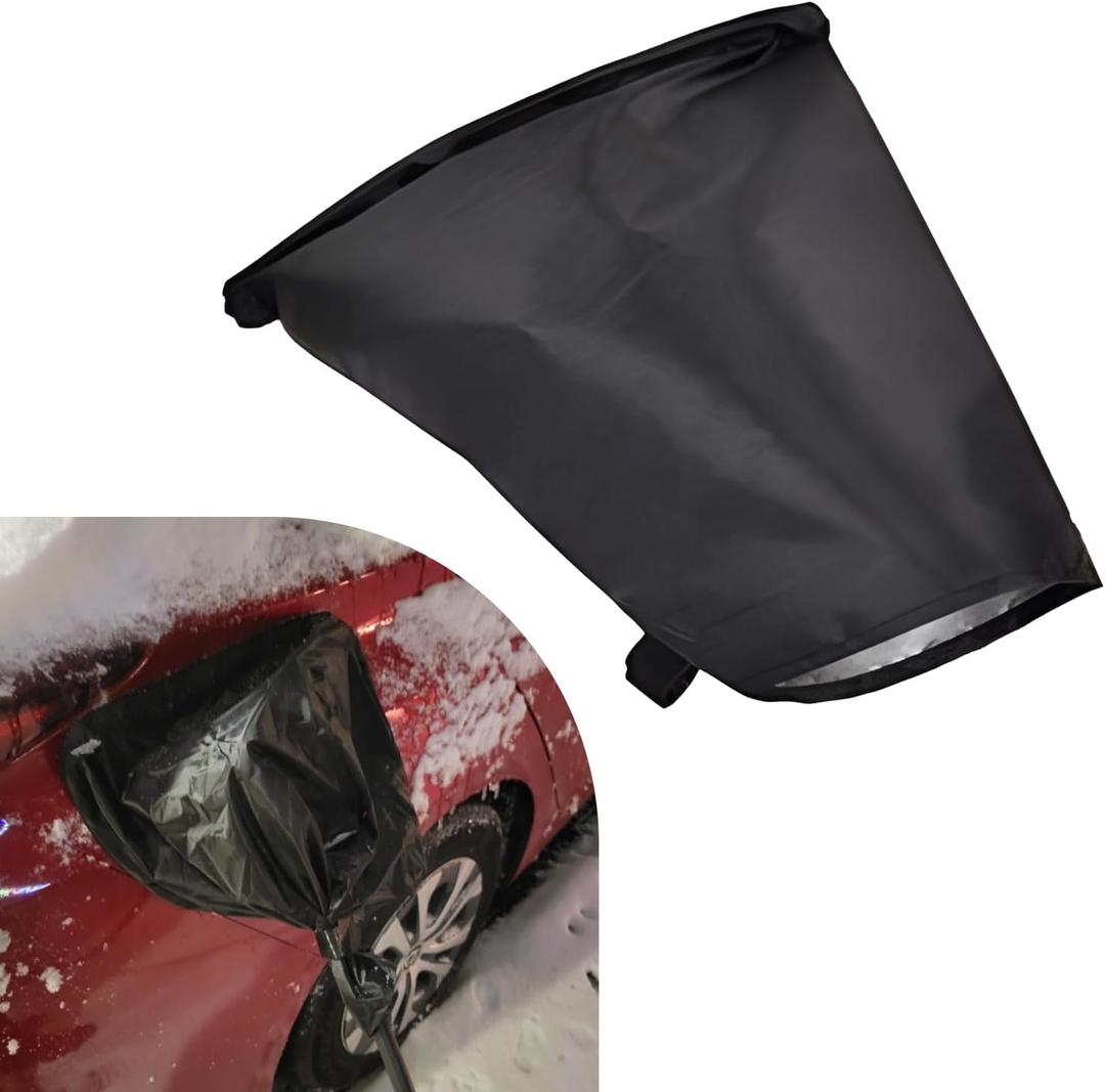 EV Charger Port Cover, Magnetic Adhesion EV Charger Plug Cover, Outdoor Waterproof Sun UV Rain Snow All Weather Protection, Suitable for Steel-Bodied Electric Vehicles (Black)