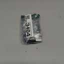 W/W Dog Chain Collar Dog Walking Collar 15mm Black Strong Stainless Steel Cuban Link Chain Collar for Small Medium Dog (16 Inches)