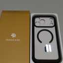 Miracase for iPhone 17 Pro Max Case 6.9" Full-Body Phone Case with Built-in Glass Screen Protector& Full Camera Protector, Camera Control [Magnetic with MagSafe] Drop Proof 17 ProMax Cover, Black