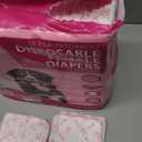 American Kennel Club Female Dog Wrap, Disposable Diapers with Wetness Indicator (L  Low Tail (1827 in), 50, Count)