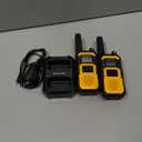 Retevis RB48 FRS Walkie Talkies Long Range, Rugged & IP67 Waterproof & Floating, Mil-Standards 810H Two Way Radio, Heavy-Duty, NOAA, Rechargeable, 20hr Battery, Emergency Radio(2 Pack)