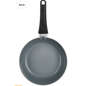 GoodCook Everyday Fry Pan Ceramic Nonstick Aluminum Construction for Even Heating Non-Toxic PTFE & PFOA Free, 8-Inch, Black