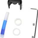 Flecto 021071ECS01 Intake Manifold Lever Arm Fix Kit, P2015 Repair Bracket for VW & Audi 2.0T TSI, Intake Manifold Runner Flap Fix, Compatible with Jetta, GTI, Passat, Tiguan, A3, A4 (Black)