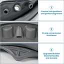 5304505004 Washer Door Gasket Replacement,5304505004 Front Load Washer Rubber Seal Parts 5304516744 5304505239,Compatible with Frigidaire Electrolux Washer Door Seal