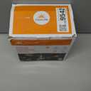 GIGALUMI Solar Lights Outdoor Waterproof, 12 Pack Solar Hanging Lights Garden Decor, Gifts for Women, Solar Outdoor Lantern Waterproof Cracked Glass for Yard, Fence, Tree(Warm White)