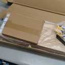 WOPITUES Wood Floating Shelves Set of 6, 24 inch Long Floating Shelves for Wall Decor, Farmhouse Shelf for Bedroom, Bathroom Storage Shelves, Book Shelves for Living Room - Rustic Brown