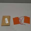 MECCANIXITY 2pcs Silicone Heating Pad, 12V 25W Heater Film Flexible Heating Plate 100mmx80mm Heater Mat for Constant Temperature