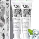 2 Pcs Hydroxyapatite Toothpaste, Deep Cleaning Toothpaste, Advanced Enamel Protection, Fluoride-Free Formula with Gentle Mint, for Sensitive Teeth (120g) (4.2 Fl Oz (Pack of 2)