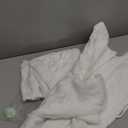 Newborn Photography Prop Bathrobe Baby Photo Props Bathrobe Outfits Infant Bath Robe Bath Towel Sets for Boy Girl Newborn Photography Outfits Spa Salon Baby Photoshoot Props 6-13 Months (Large, White)