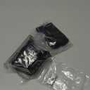 ICOCOPRO Folding Bike Lock with 3 Keys, 2.8 FT Bicycle Lock Compact Anti Theft, High Security Scooter Locks, Heavy Duty Bike Chian Locks with Bracket (Black)