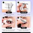 BEYELIAN Portable Magnetic Eyelashes with Applicator Kit All-In-One Box, Upgrade Soft Reusable Magnetic Lashes, No Glue Needed False Eyelashes AYT19 (Lightweight & Comfortable)