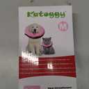 Katoggy Protective Inflatable Recovery Collar, Soft Blow-up Dog Cone Collar, Pet Donut Cone Collar, Comfy Elizabethan Collar After Surgery for Large Dog to Prevent from Biting & Scratching, Medium (Medium (Neck: 11"-15"), Pink)