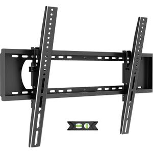 USX MOUNT Heavy Duty Tilting TV Wall Mount for 60-120" up to 220lb, Low Profile TV Mount Ultra Slim Wall Bracket fit 16-32" Studs, Max VESA 900x600 for 65 75 85 86 90 98 100 110inch Large Television