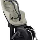 Thule Yepp 2 Mounted Child Bike seat, Adjustable footrests, 5-Point Harness and Easy to Mount Design