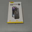 Lamicall Magnetic Phone Case for iPhone 15 Pro, for MagSafe - [18 FT Mil-Grade Drop Protection] Phone Case with Air Bumpers and Raised Edges, Shockproof Case for iPhone 15 Pro, Black