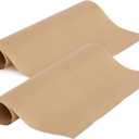 KIRKWOOD KITCHEN Non-stick Reusable Oven Liners for The Bottom of Gas, Electric & Microwave Ovens Works as Baking Mat & Grill Mat- Set of 2