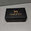 Noah & Paw Dog Sling Carrier for Small Dogs 5-18lb, Dog Sling for Small Dogs and Cats, Dog Carrier with Adjustable Padded Strap, Premium Twill, Lined with Fur, Double Safety Feature, Machine Washable (Grey)